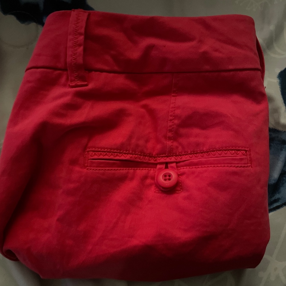 Crown and ivy red shorts